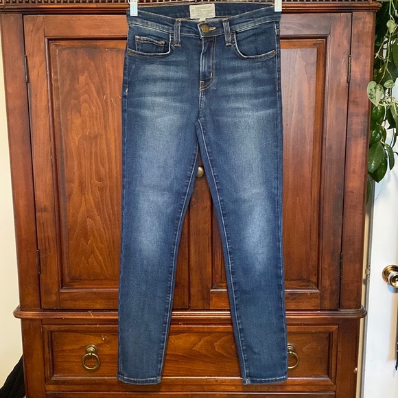 Current / Elliott The Stiletto Skinny Jean Cavalier Blue wash Size 25 - Picture 3 of 12